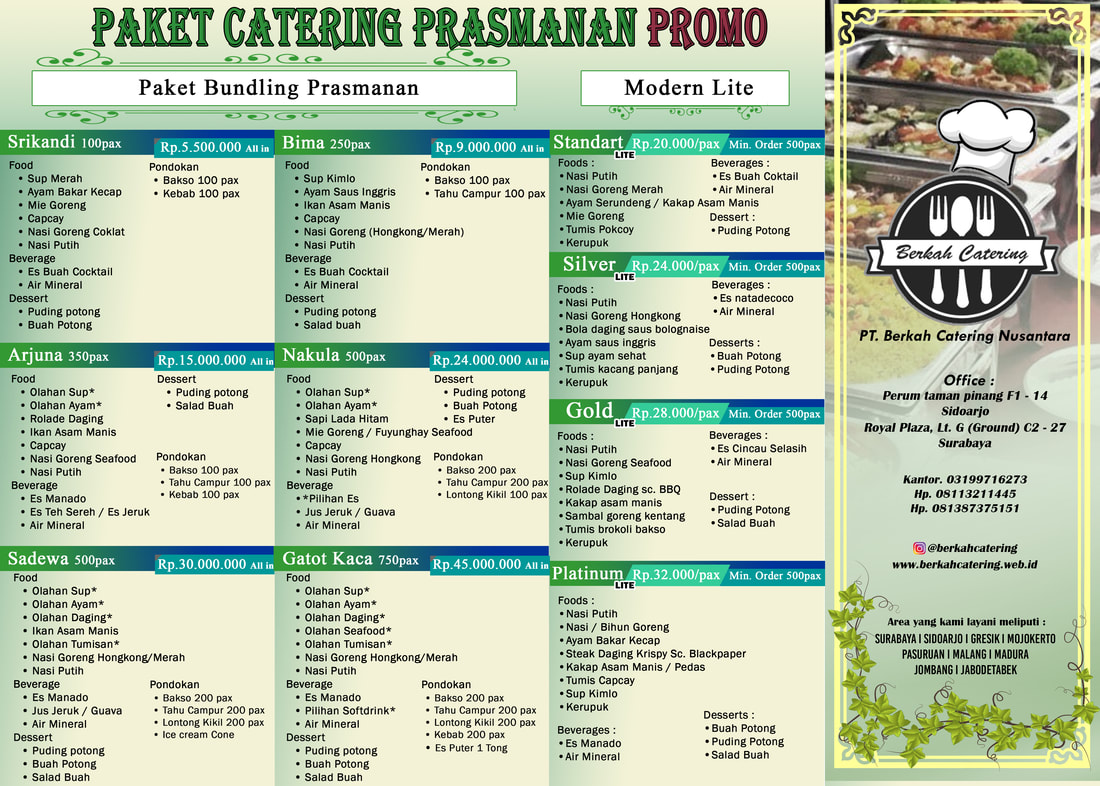 Paket Catering Pernikahan Lampung Tengah