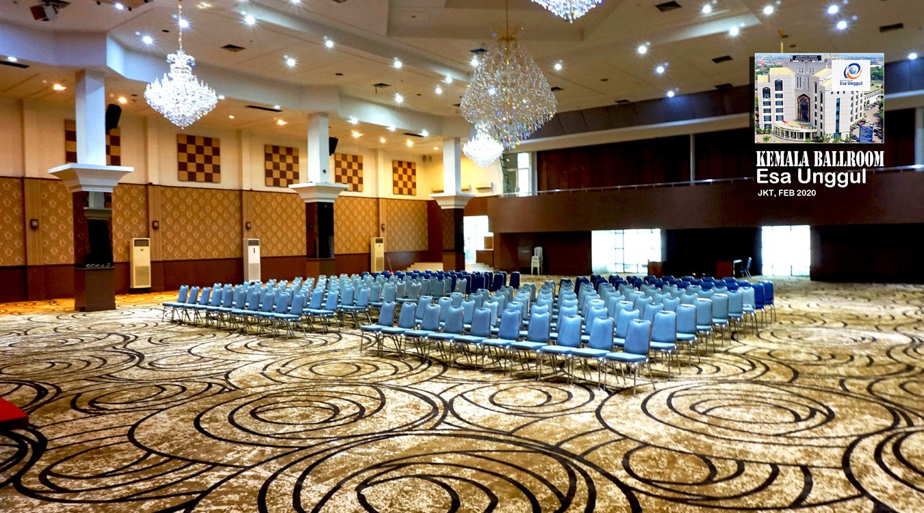 Paket Wedding di Kemala Ballroom Universitas Esa Unggul Jakarta Barat